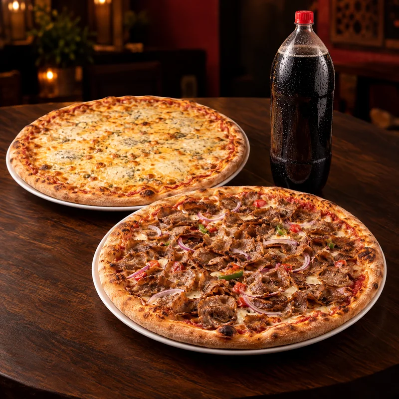 Pack 2 pizzas · 36 cm — imagen ilustrativa