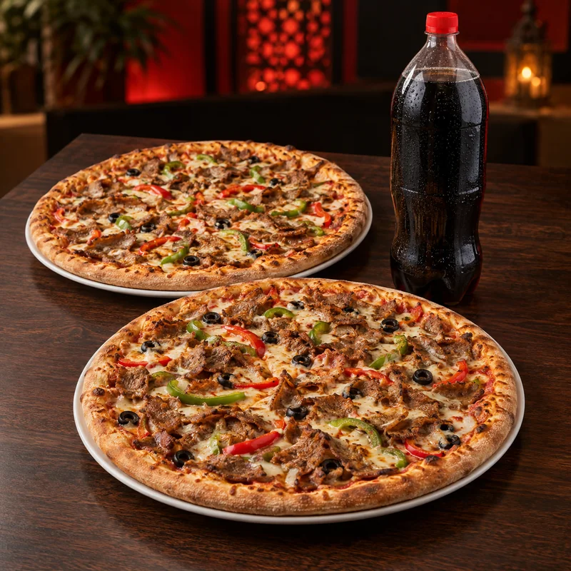 Pack 2 pizzas · 40 cm — imagen ilustrativa