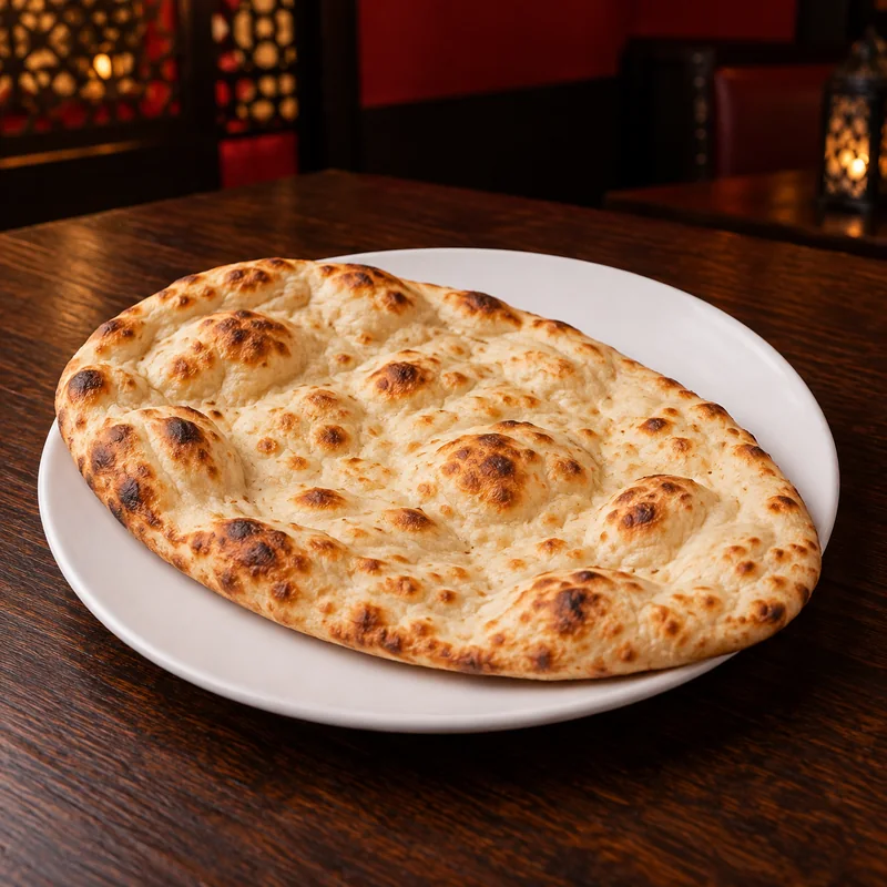 Plain naan — imagen ilustrativa